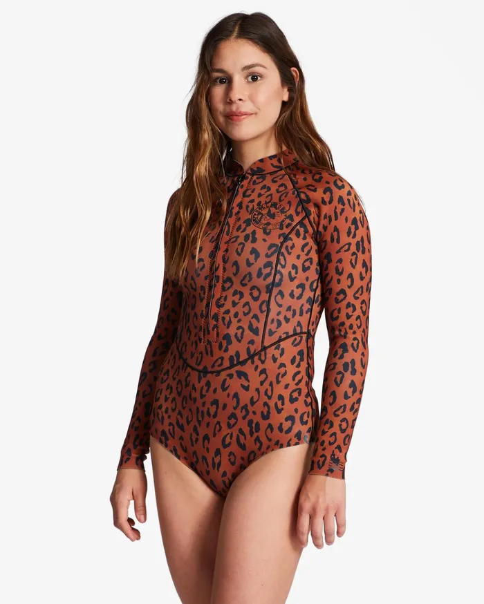 Billabong 11 Salty Dayz Light Long Sleeve Spring Suit Spotted Women Billabong Surf Capsule Billabong 11 Salty Dayz Light Long Sleeve Spring Suit Spotted Women Billabong Surf Capsule