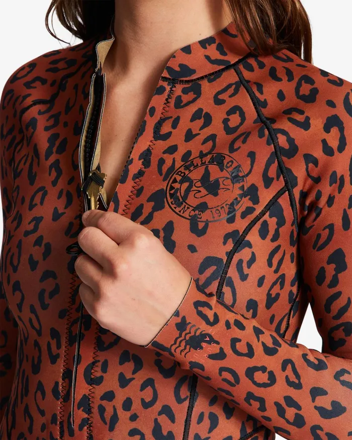 Billabong 11 Salty Dayz Light Long Sleeve Spring Suit Spotted Women Billabong Surf Capsule Billabong 11 Salty Dayz Light Long Sleeve Spring Suit Spotted Women Billabong Surf Capsule