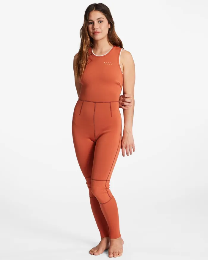 Billabong 11 Sol Sistah Long Jane Wetsuit Copper Sands Women Billabong Surf Capsule