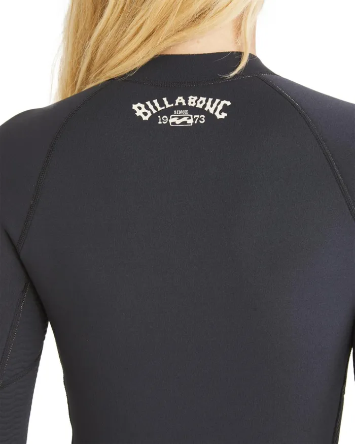 Billabong 22 Salty Dayz Long Sleeve Spring Suit Black Women Billabong Surf Capsule Billabong 22 Salty Dayz Long Sleeve Spring Suit Black Women Billabong Surf Capsule
