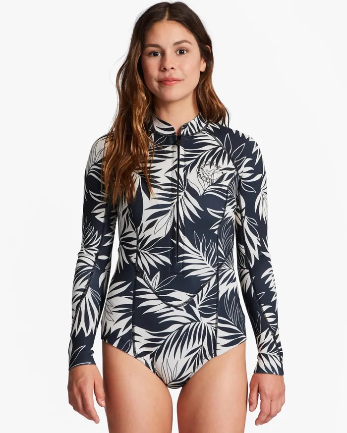 Billabong 22 Salty Dayz Long Sleeve Spring Suit In Paradise Women Billabong Surf Capsule Billabong 22 Salty Dayz Long Sleeve Spring Suit In Paradise Women Billabong Surf Capsule