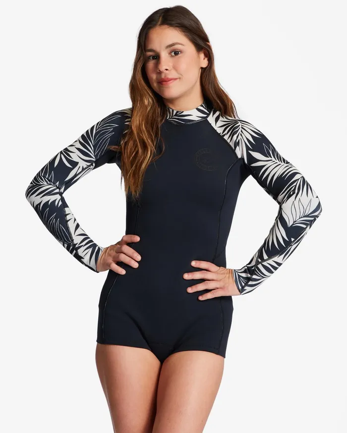 Billabong 22 Spring Fever Long Sleeve Spring Suit In Paradise Women Billabong Surf Capsule Billabong 22 Spring Fever Long Sleeve Spring Suit In Paradise Women Billabong Surf Capsule