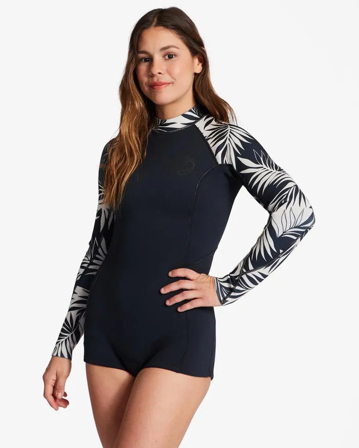 Billabong 22 Spring Fever Long Sleeve Spring Suit In Paradise Women Billabong Surf Capsule Billabong 22 Spring Fever Long Sleeve Spring Suit In Paradise Women Billabong Surf Capsule