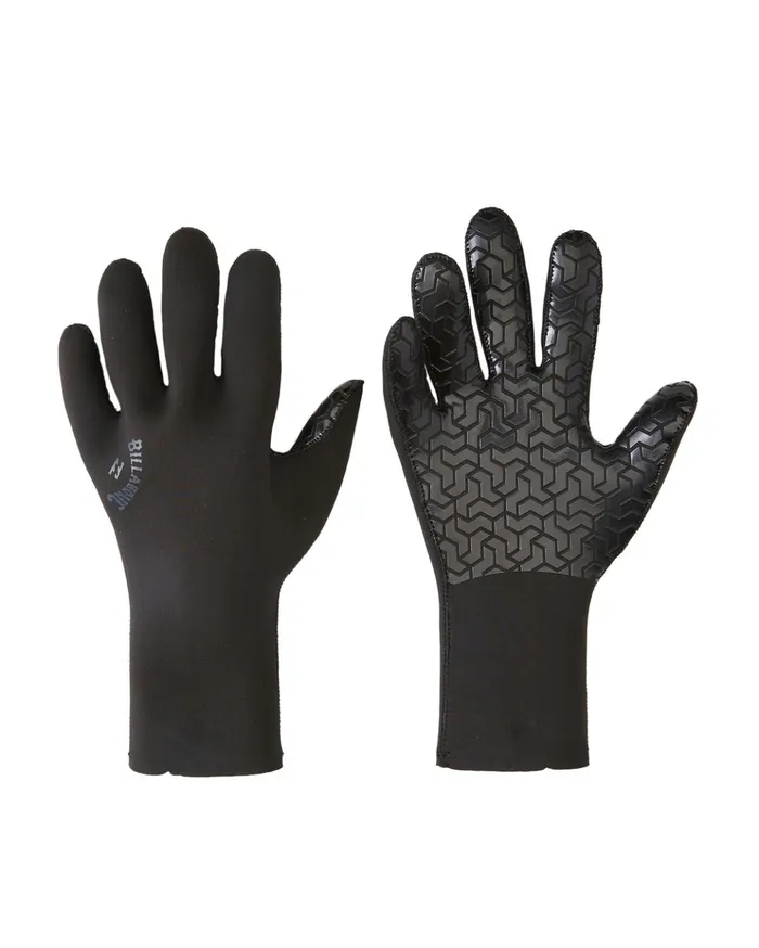 Billabong 2mm Absolute Wetsuit Gloves Black Men Surf Accessories