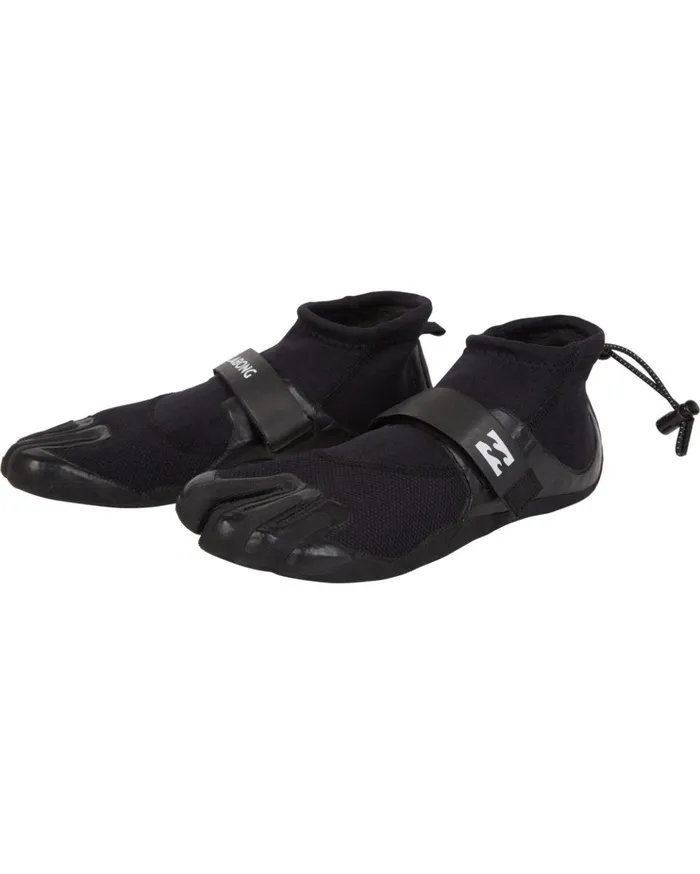 Billabong 2mm Pro Reef Boot Black Men Surf Accessories