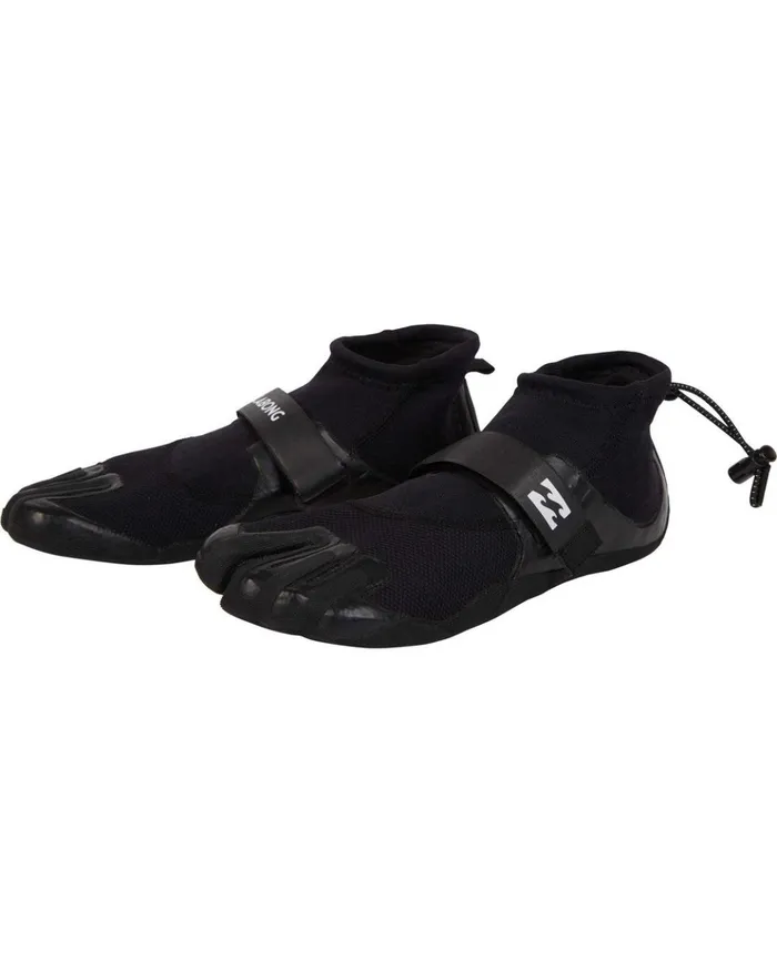 Billabong 2mm Pro Reef Boot Black Men Surf Accessories Billabong 2mm Pro Reef Boot Black Men Surf Accessories