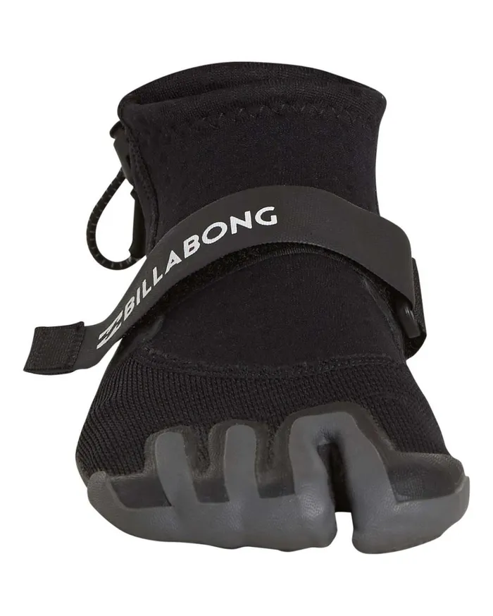 Billabong 2mm Pro Reef Boot Black Men Surf Accessories Billabong 2mm Pro Reef Boot Black Men Surf Accessories