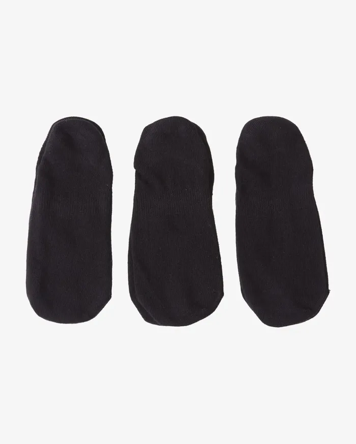 Billabong 3Pack Core NoShow Socks Black Men Socks Billabong 3Pack Core NoShow Socks Black Men Socks