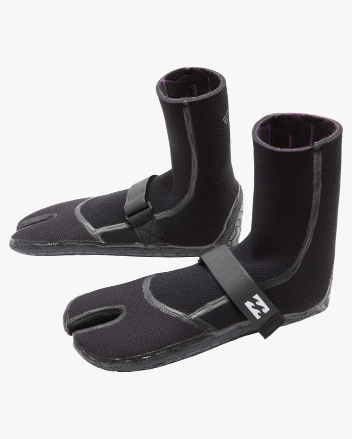 Billabong 3mm Furnace Comp Split Toe Wetsuit Boots Black Men Surf Accessories Billabong 3mm Furnace Comp Split Toe Wetsuit Boots Black Men Surf Accessories