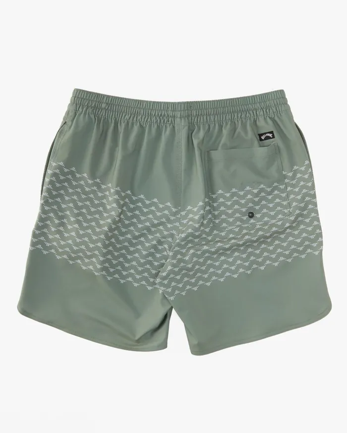Billabong 73 Ciclo Layback 17quot Boardshorts Sage Men Elastic Waist Boardshorts Billabong 73 Ciclo Layback 17quot Boardshorts Sage Men Elastic Waist Boardshorts