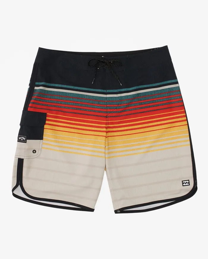 Billabong 73 Pro Boardshorts 19quot Rasta Men Performance Boardshorts
