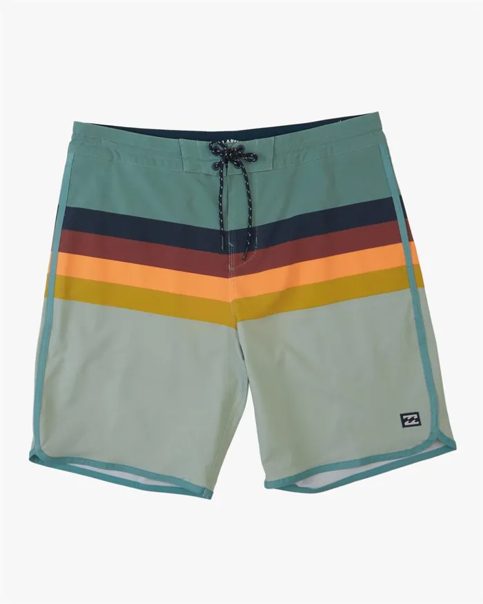 Billabong 73 Spinner Lo Tide Boardshorts 19quot Sage Men Striped Boardshorts Billabong 73 Spinner Lo Tide Boardshorts 19quot Sage Men Striped Boardshorts