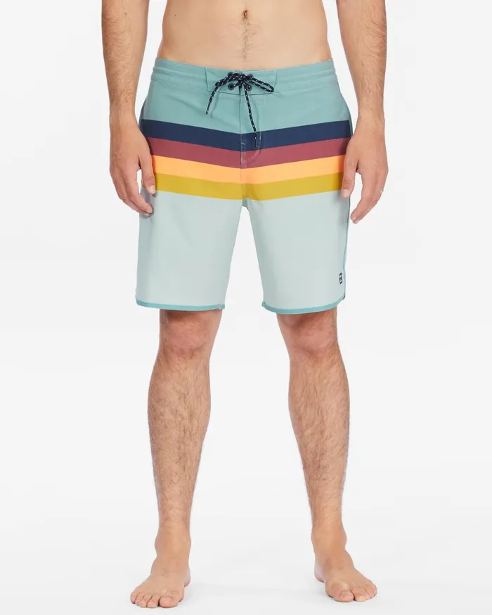 Billabong 73 Spinner Lo Tide Boardshorts 19quot Sage Men Striped Boardshorts Billabong 73 Spinner Lo Tide Boardshorts 19quot Sage Men Striped Boardshorts