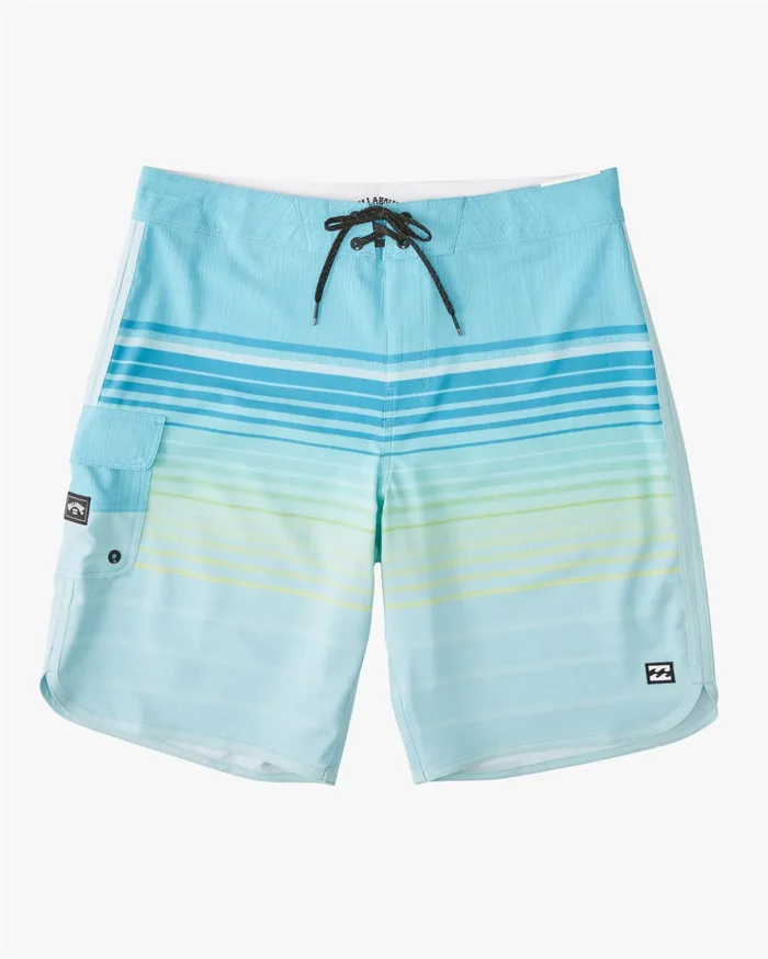 Billabong 73 Stripe Pro Boardshorts 20quot Neon Blue Men Performance Boardshorts Billabong 73 Stripe Pro Boardshorts 20quot Neon Blue Men Performance Boardshorts