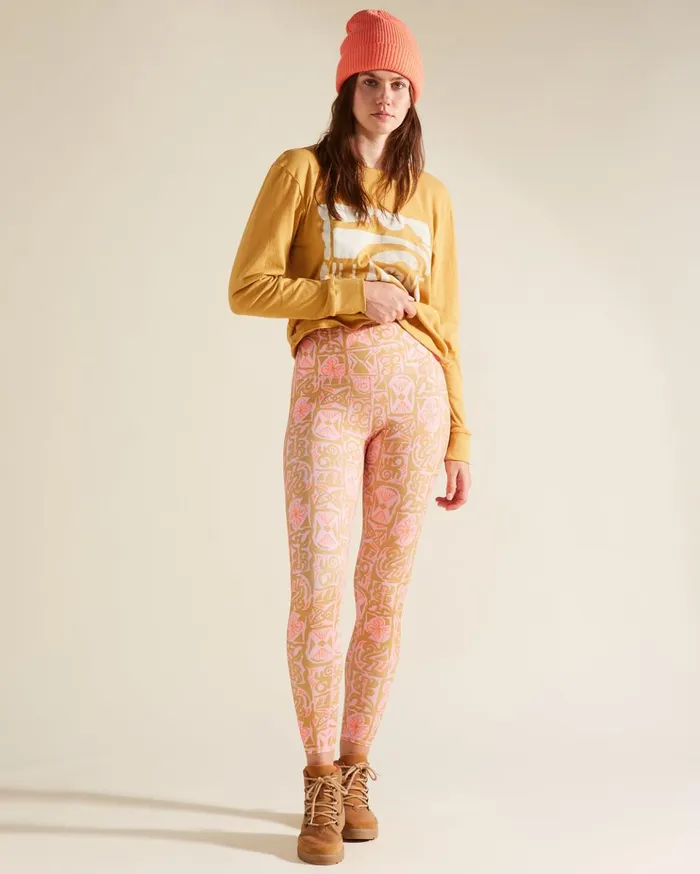Billabong ADiv Adventure Legging HighWaisted Leggings Wild Rose Women Pants Billabong ADiv Adventure Legging HighWaisted Leggings Wild Rose Women Pants