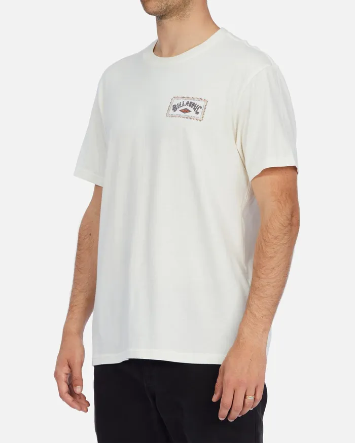 Billabong ADiv Arch Organic Short Sleeve TShirt Off White Men TShirts Billabong ADiv Arch Organic Short Sleeve TShirt Off White Men TShirts
