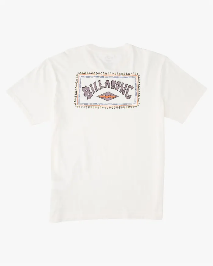 Billabong ADiv Arch Organic Short Sleeve TShirt Off White Men TShirts Billabong ADiv Arch Organic Short Sleeve TShirt Off White Men TShirts