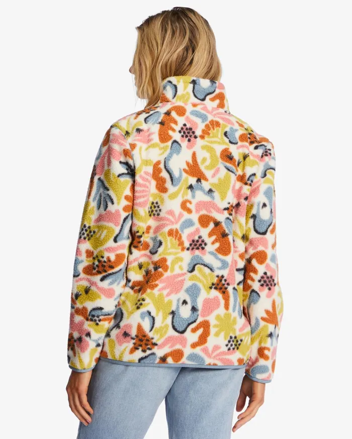 Billabong ADiv Boundary Mock 3 HalfZip Pullover Sweatshirt Multi 3 Women Hoodies and Fleece Billabong ADiv Boundary Mock 3 HalfZip Pullover Sweatshirt Multi 3 Women Hoodies and Fleece