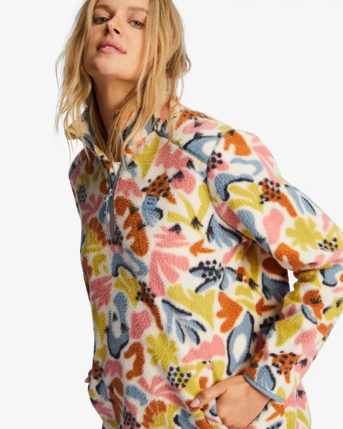 Billabong ADiv Boundary Mock 3 HalfZip Pullover Sweatshirt Multi 3 Women Hoodies and Fleece Billabong ADiv Boundary Mock 3 HalfZip Pullover Sweatshirt Multi 3 Women Hoodies and Fleece