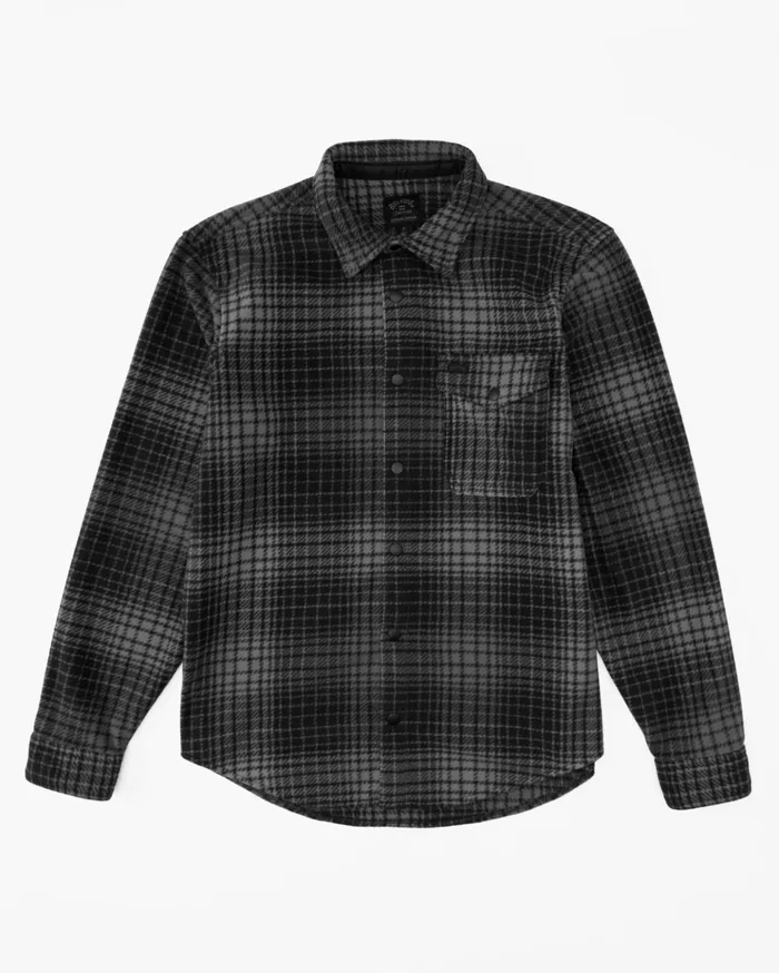 Billabong ADiv Furnace Flannel Shirt Charcoal Men Shirts Billabong ADiv Furnace Flannel Shirt Charcoal Men Shirts