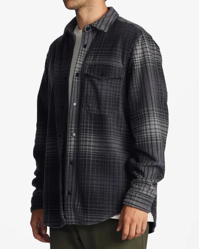 Billabong ADiv Furnace Flannel Shirt Charcoal Men Shirts Billabong ADiv Furnace Flannel Shirt Charcoal Men Shirts