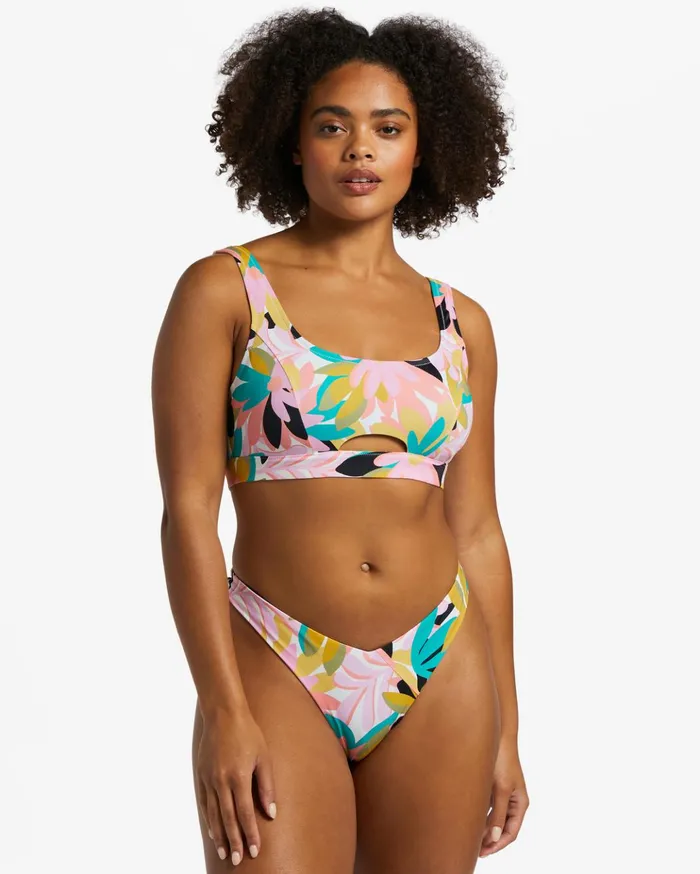 Billabong ADiv High Leg UPF 50 Bikini Bottoms Black Multi 3 Women Bikinis Billabong ADiv High Leg UPF 50 Bikini Bottoms Black Multi 3 Women Bikinis