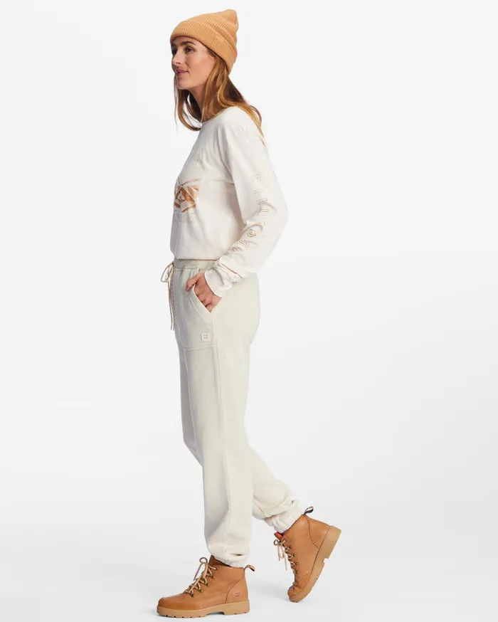 Billabong ADiv Highway Sweatpants Heather Oatmeal Women Pants Billabong ADiv Highway Sweatpants Heather Oatmeal Women Pants