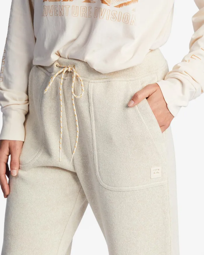 Billabong ADiv Highway Sweatpants Heather Oatmeal Women Pants Billabong ADiv Highway Sweatpants Heather Oatmeal Women Pants