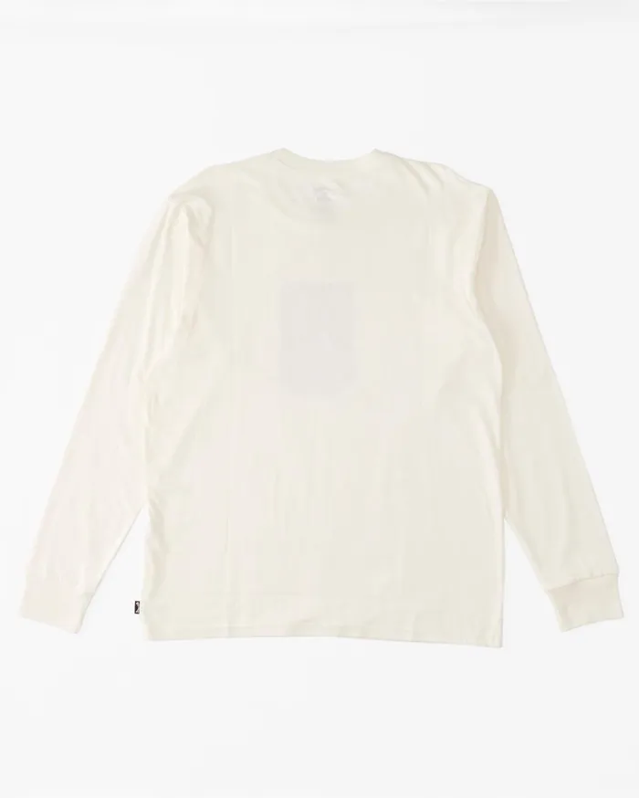 Billabong ADiv Icons Long Sleeve TShirt Off White Men TShirts Billabong ADiv Icons Long Sleeve TShirt Off White Men TShirts