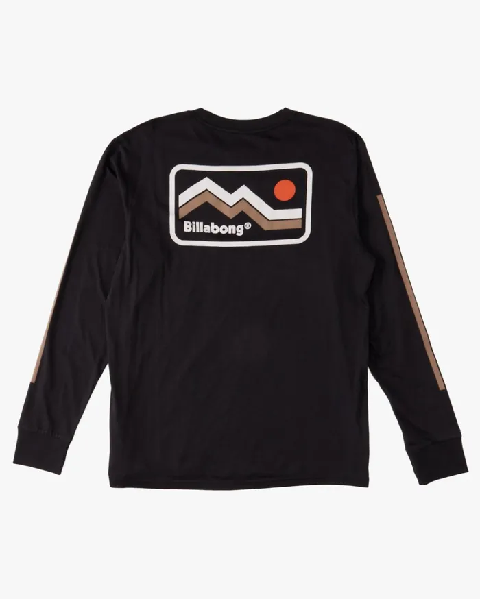 Billabong ADiv Length Long Sleeve TShirt Washed Black Men TShirts Billabong ADiv Length Long Sleeve TShirt Washed Black Men TShirts
