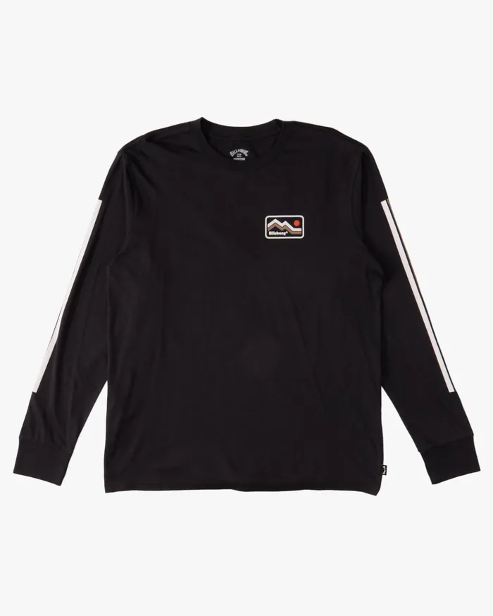 Billabong ADiv Length Long Sleeve TShirt Washed Black Men TShirts Billabong ADiv Length Long Sleeve TShirt Washed Black Men TShirts