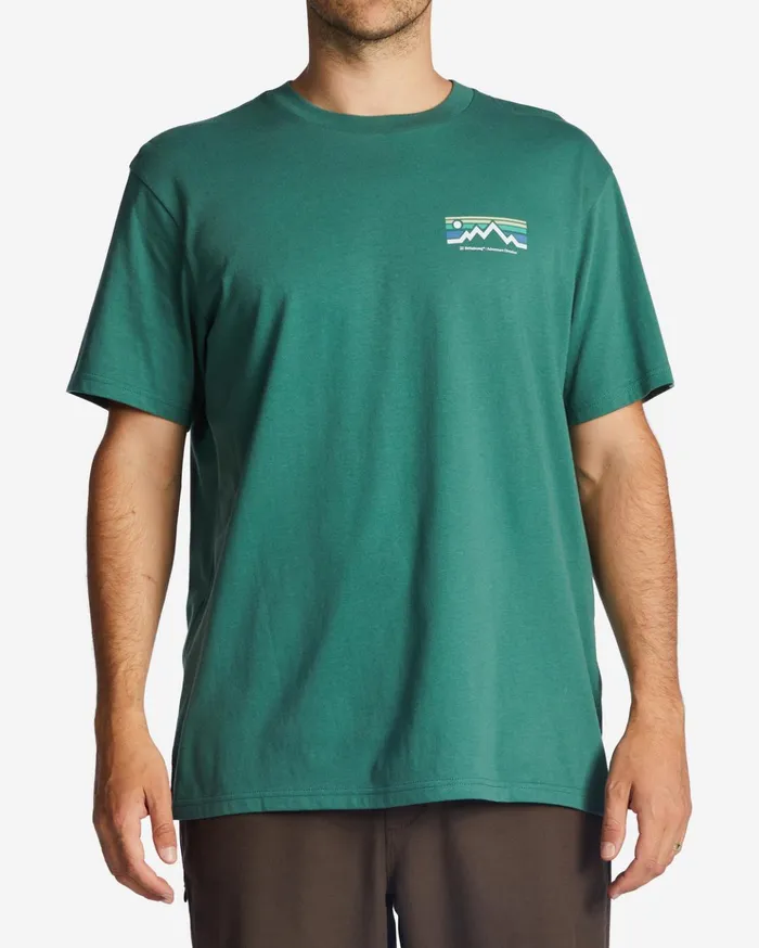 Billabong ADiv Length Short Sleeve TShirt Jungle Men TShirts