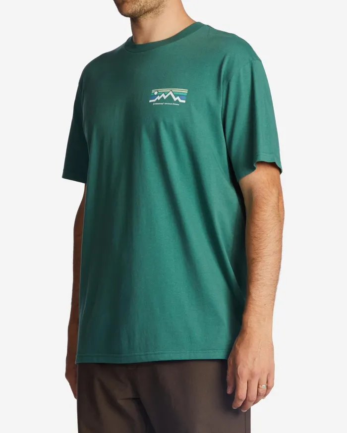 Billabong ADiv Length Short Sleeve TShirt Jungle Men TShirts Billabong ADiv Length Short Sleeve TShirt Jungle Men TShirts