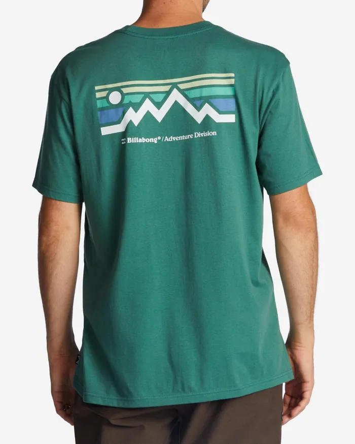Billabong ADiv Length Short Sleeve TShirt Jungle Men TShirts Billabong ADiv Length Short Sleeve TShirt Jungle Men TShirts