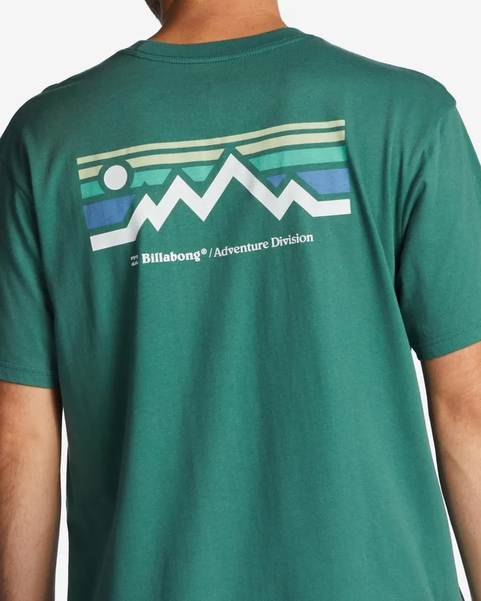Billabong ADiv Length Short Sleeve TShirt Jungle Men TShirts Billabong ADiv Length Short Sleeve TShirt Jungle Men TShirts