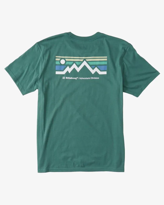 Billabong ADiv Length Short Sleeve TShirt Jungle Men TShirts Billabong ADiv Length Short Sleeve TShirt Jungle Men TShirts
