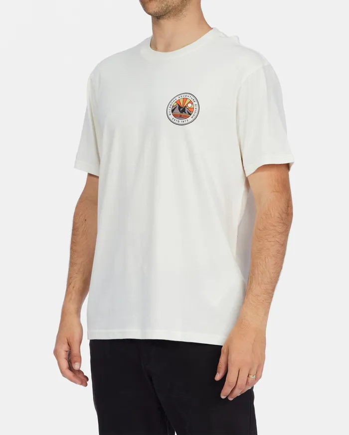 Billabong ADiv Rockies Organic Short Sleeve TShirt Off White Men TShirts Billabong ADiv Rockies Organic Short Sleeve TShirt Off White Men TShirts