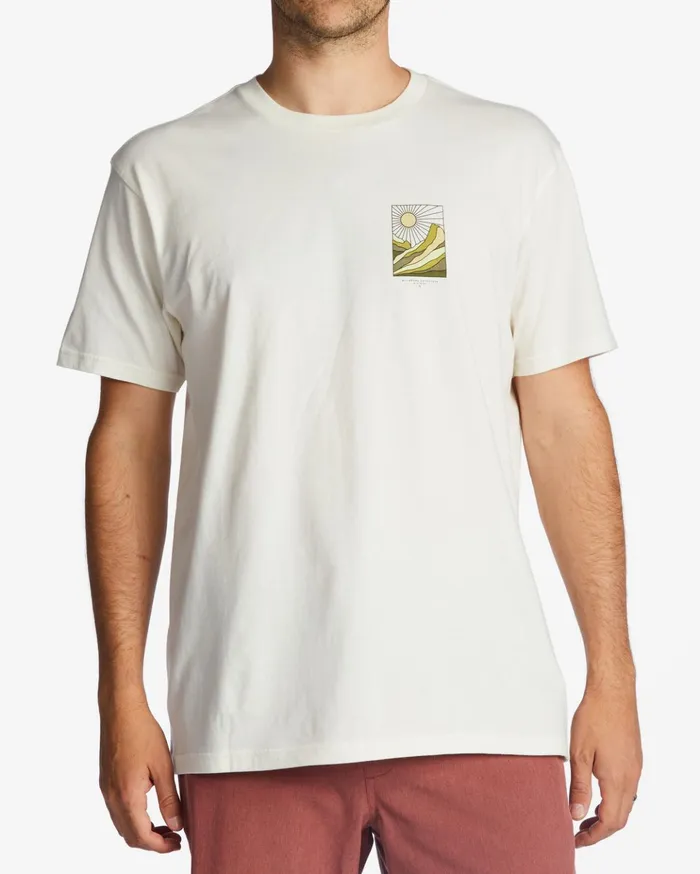 Billabong ADiv Sands Short Sleeve TShirt Off White Men TShirts