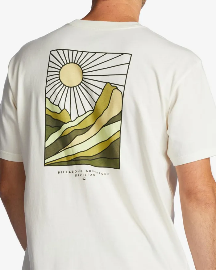 Billabong ADiv Sands Short Sleeve TShirt Off White Men TShirts Billabong ADiv Sands Short Sleeve TShirt Off White Men TShirts