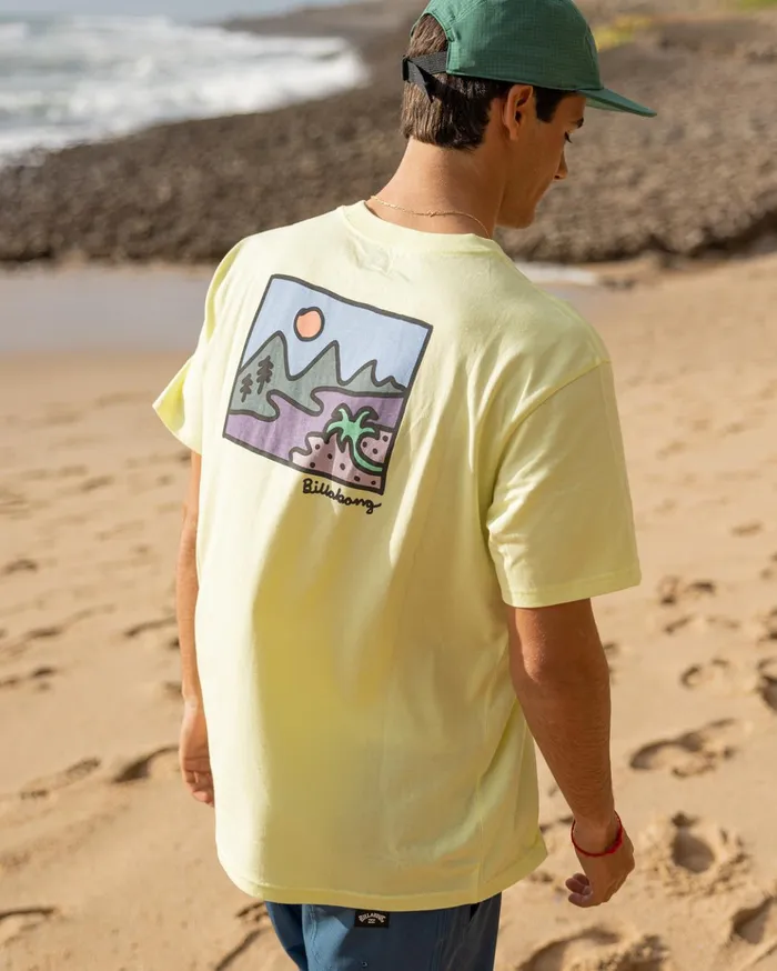 Billabong ADiv Shine Short Sleeve TShirt Light Lime Men TShirts