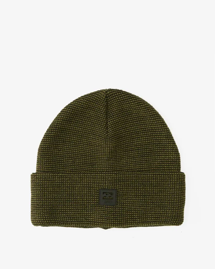 Billabong ADiv Stacked Ribbed Beanie Black Men Hats