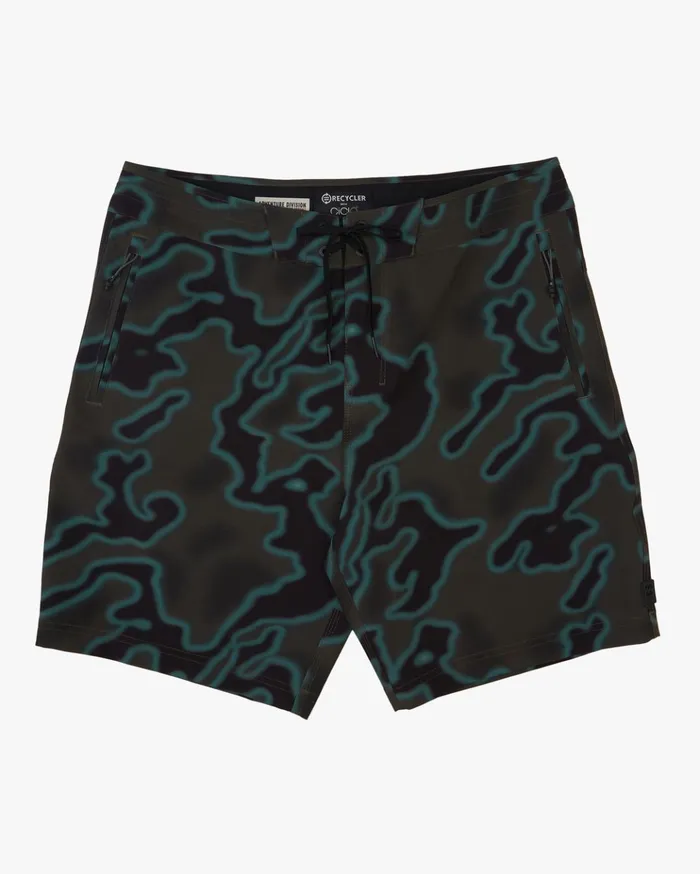 Billabong ADiv Surftrek CiCLOreg Lo Tide Boardshorts 185quot Dark Forest Men Side Pockets Billabong ADiv Surftrek CiCLOreg Lo Tide Boardshorts 185quot Dark Forest Men Side Pockets