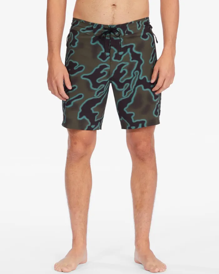 Billabong ADiv Surftrek CiCLOreg Lo Tide Boardshorts 185quot Dark Forest Men Side Pockets Billabong ADiv Surftrek CiCLOreg Lo Tide Boardshorts 185quot Dark Forest Men Side Pockets