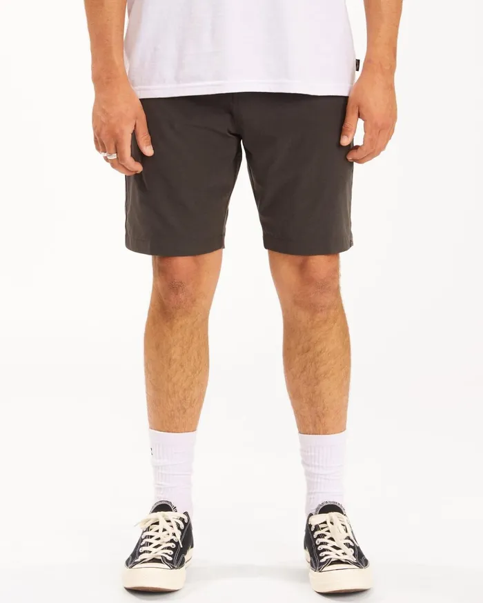 Billabong ADiv Surftrek Heather Short 20quot Charcoal Heather Men Shorts Billabong ADiv Surftrek Heather Short 20quot Charcoal Heather Men Shorts
