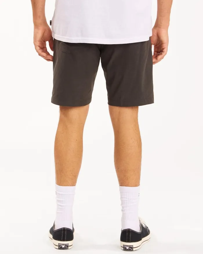 Billabong ADiv Surftrek Heather Short 20quot Charcoal Heather Men Shorts Billabong ADiv Surftrek Heather Short 20quot Charcoal Heather Men Shorts