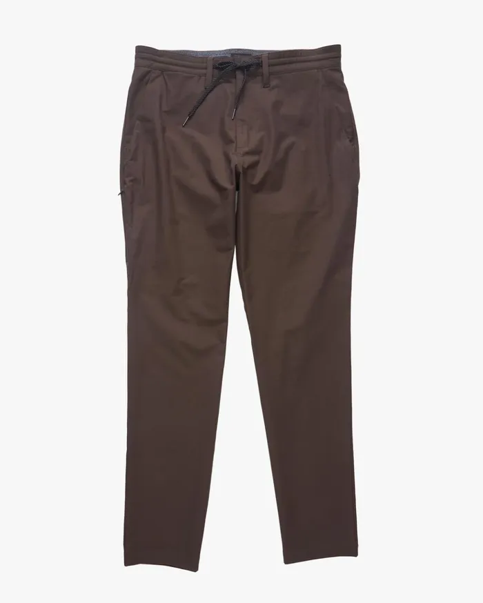Billabong ADiv Surftrek Plus Organic Elastic Waist Pants Coffee Men Jeans and Pants Billabong ADiv Surftrek Plus Organic Elastic Waist Pants Coffee Men Jeans and Pants