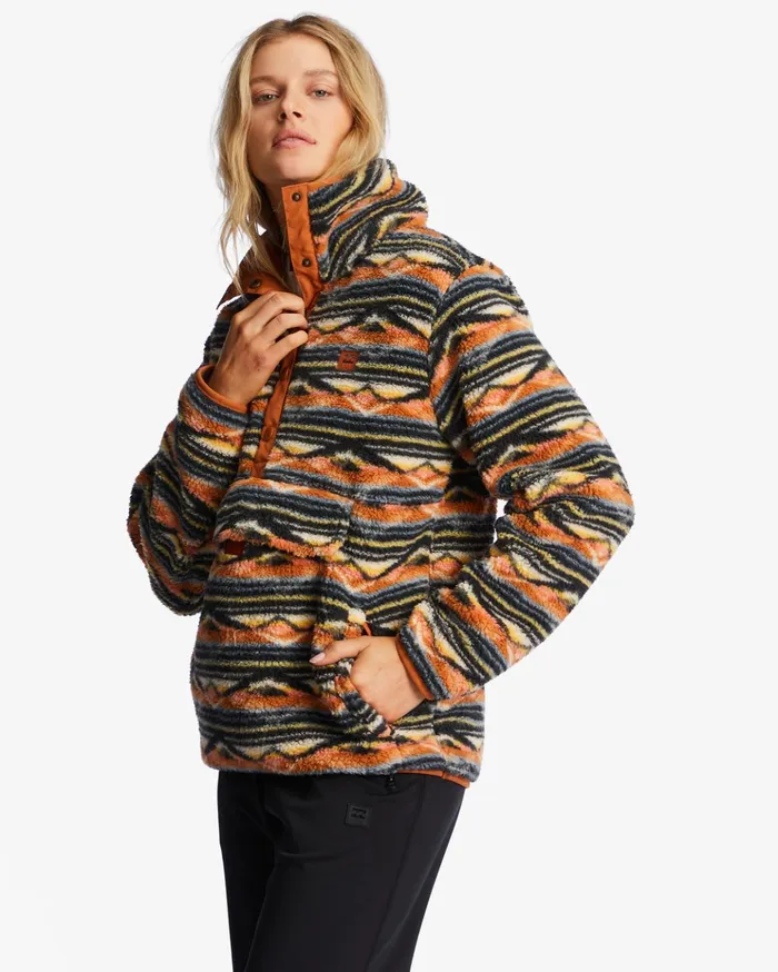 Billabong ADiv Switchback Pullover Mock Neck Sweatshirt Blue Horizon Women Hoodies and Fleece Billabong ADiv Switchback Pullover Mock Neck Sweatshirt Blue Horizon Women Hoodies and Fleece