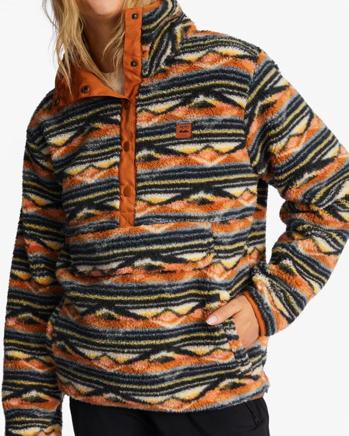 Billabong ADiv Switchback Pullover Mock Neck Sweatshirt Blue Horizon Women Hoodies and Fleece Billabong ADiv Switchback Pullover Mock Neck Sweatshirt Blue Horizon Women Hoodies and Fleece