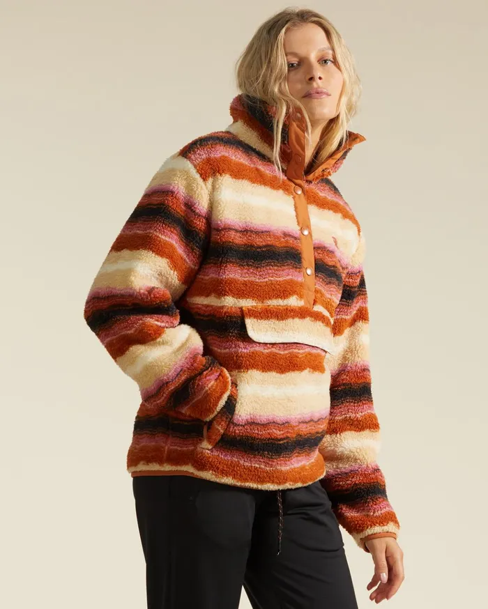 Billabong ADiv Switchback Pullover Mock Neck Sweatshirt Bone Women Hoodies and Fleece Billabong ADiv Switchback Pullover Mock Neck Sweatshirt Bone Women Hoodies and Fleece