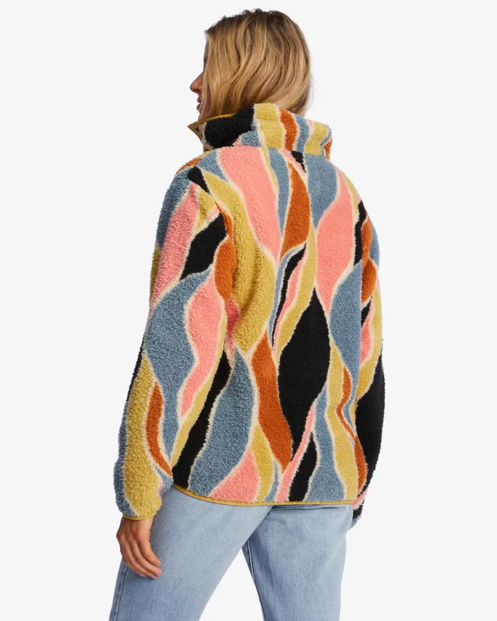 Billabong ADiv Switchback Pullover Mock Neck Sweatshirt Multi 2 Women Hoodies and Fleece Billabong ADiv Switchback Pullover Mock Neck Sweatshirt Multi 2 Women Hoodies and Fleece